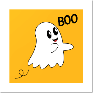 Cute Little Ghost Posters and Art